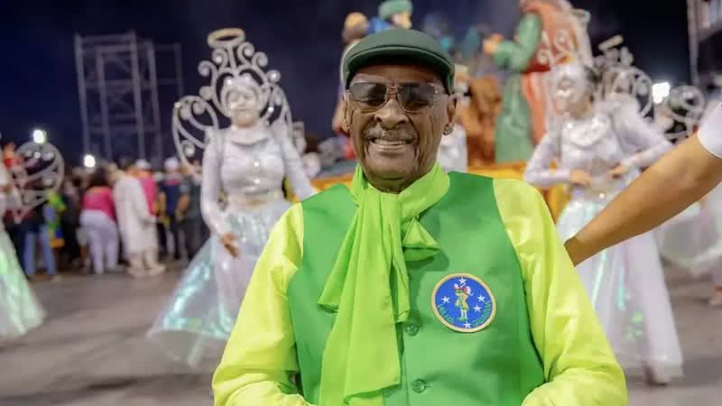 Considerado "pai" do Carnaval de São Paulo, Seo Carlão morreu aos 94 anos - Foto: Felipe Araújo/Liga-SP via Agência Brasil