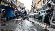 Tempestade afetou principalmente a zona norte, oeste e centro da capital - Foto: Paulo Pinto/Agência Brasil