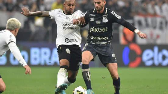 Corinthians vem de sete vitórias em nove jogos; Santos venceu uma vez - Foto: Ivan Storti/Santos FC via Fotos Públicas