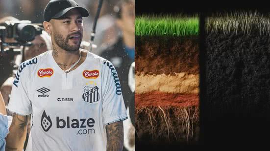 Jogadores da Série A se posicionaram através das redes sociais - Foto: Bruno Vaz/Santos FC via Fotos Públicas e Reprodução/Instagram/@neymarjr