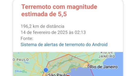 Usuários de Android receberam aviso durante a madrugada - Foto: Reprodução/Redação Bnews SP