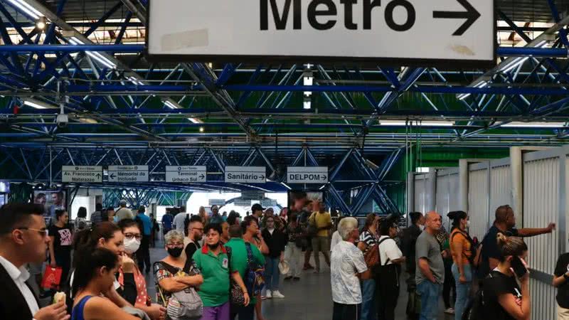 Dados mostram queda no deslocamento depois da pandemia de Covid-19 - Foto: Fernando Frazão/Agência Brasil