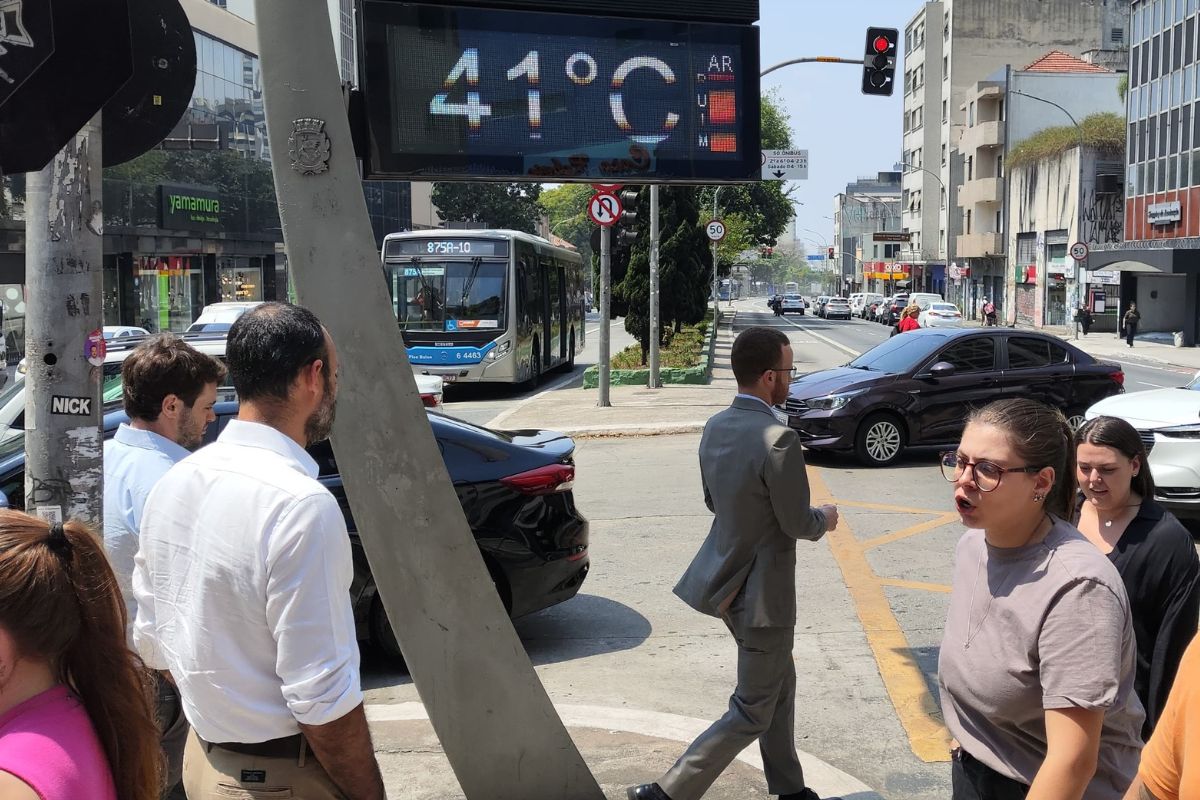 Onda de calor em São Paulo